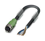 SENSOR CORD, 5P M12 RCPT-FREE END, 2M