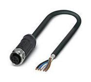 SENSOR CORD, 5P M12 RCPT-FREE END, 10M