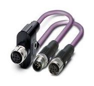 SENSOR CORD, M12 PLUG/M12 RCPT-M12 RCPT