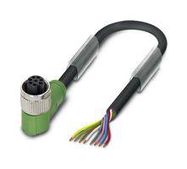 SENSOR CORD, 8P M12 RCPT-FREE END, 5M