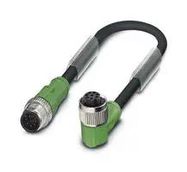 SENSOR CORD, 8P M12 PLUG-M12 RCPT, 1.5M