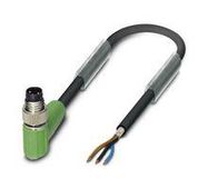 SENSOR CORD, 3P M8 R/A PLUG-FREE END, 3M