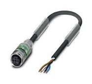 SENSOR CORD, 4P M12 RCPT-FREE END, 1.5M