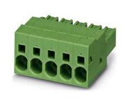 TERMINAL BLOCK, PLUGGABLE, 4WAY, BLU/GRY