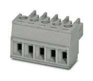 TERMINAL BLOCK, PLUGGABLE, 4WAY, GREEN