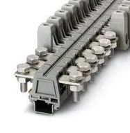 DIN RAIL TB, HIGH CURRENT, 2WAY, 1/0AWG