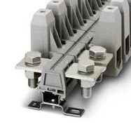 DIN RAIL TB, HIGH CURRENT, 2WAY, 00AWG