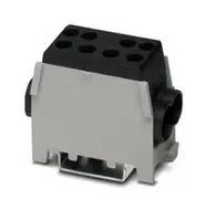 DIN RAIL TB, TRUNK LINE, 4WAY, 2AWG