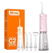 Water flosser with nozzles set Bitvae C2 (pink), Bitvae