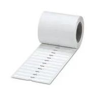 LABEL, POLYESTER, WHITE, 6MM X 40MM