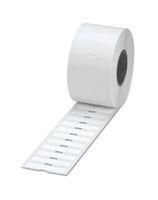 LABEL, POLYESTER, WHITE, 10MM X 50MM