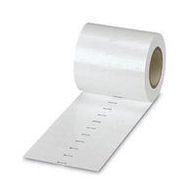 LABEL, POLYESTER, WHITE, 4MM X 23MM