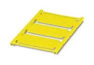 LABEL, POLYAMIDE, YELLOW, 30MM X 60MM