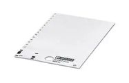 LABEL, PVC, WHITE, 9MM X 11MM