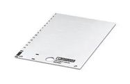 LABEL, PVC, WHITE, 9MM X 35MM