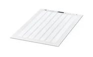 LABEL, POLYESTER, WHITE, 8MM X 20MM
