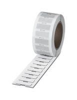 LABEL, POLYESTER, WHITE, 15MM X 45MM