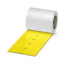 LABEL, POLYESTER, YELLOW, 26MM X 50MM