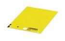 LABEL, POLYESTER, YELLOW, 140MM X 104MM