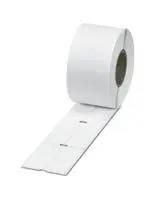 LABEL, PVC, WHITE, 19MM X 25MM