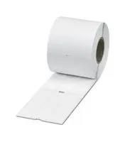 LABEL, PVC, WHITE, 25MM X 25MM