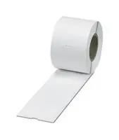 LABEL, PVC, WHITE, 38MM X 25MM