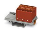TB, DISTRIBUTION BLOCK, 12P, 12AWG, RED