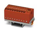 TB, POWER DISTRIBUTION, 19P, 12AWG, RED