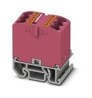 TB, POWER DISTRIBUTION, 6P, 12AWG, PINK