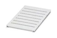 MARKER SHEET, BLANK, 5.2MM, WHITE, TB