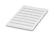 MARKER SHEET, BLANK, 16MM, WHITE, TB