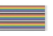 RIBBON CABLE, 15COND, 22AWG, 30M