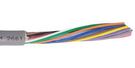 UNSHLD CABLE, 3COND, 0.09MM2, 30M