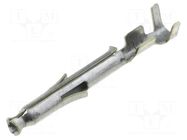 Contact; female; Mini Universal MATE-N-LOK; brass; tinned; bulk TE Connectivity