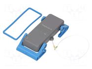 Protection cover; size 104.27; with double latch; T-TYPE/H ILME