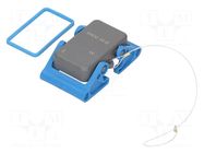 Protection cover; size 57.27; with double latch; IP65,IP66,IP69 ILME