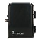 Extralink Eliza V2 | Fiber optic terminal box | 16 core, black, mid-span, EXTRALINK