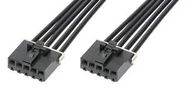 CABLE ASSY, 5P, RCPT-RCPT, 1M