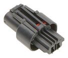 CONNECTOR HOUSING, RCPT, 2POS, 3.6MM