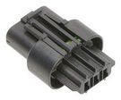 CONNECTOR HOUSING, RCPT, 3POS, 3.6MM