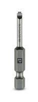HEX BIT, SLOTTED, 0.6MM X 3.5MM, 50MM