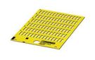 CABLE MARKER, 0.6MM-50MM, PVC, YELLOW