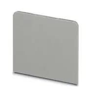 SEPARATING PLATE, TERMINAL BLOCK, GREY