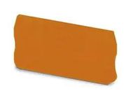 END COVER, TERMINAL BLOCK, ORANGE