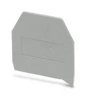 END COVER, FEED-THROUGH TB, GREY