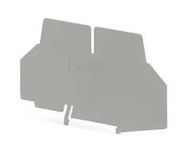 SEPARATING PLATE, TERMINAL BLOCK, GREY