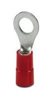 TERMINAL, RING TONGUE, 5/16", 8AWG, RED