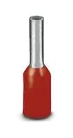 TERMINAL, WIRE FERRULE, 18AWG, RED