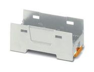 DIN RAIL HOUSING, LOWER, ABS, GREY