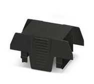 DIN RAIL HOUSING, UPPER, ABS, BLACK